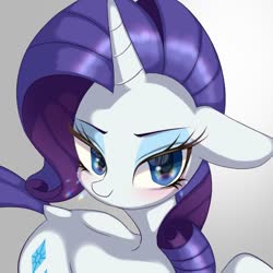 Size: 768x768 | Tagged: safe, artist:nanima, rarity, pony, unicorn, g4, cute, dock, female, mare, raribetes, solo