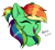 Size: 1153x1061 | Tagged: safe, artist:cloud-fly, oc, oc only, oc:lighting chaser, pony, bust, female, laughing, mare, portrait, simple background, solo, transparent background