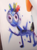 Size: 567x771 | Tagged: safe, screencap, rainbow dash, rarity, pegasus, pony, g4.5, my little pony: stop motion short, rarity's paintful pony portrait, bad drawing, cropped, nightmare fuel
