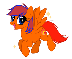 Size: 3700x3000 | Tagged: safe, artist:alfury, artist:mint-light, oc, oc only, pegasus, pony, female, high res, mare, simple background, solo, transparent background