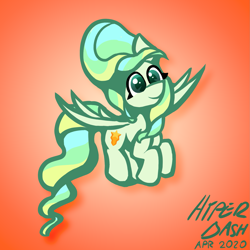 Size: 1801x1801 | Tagged: safe, artist:hyper dash, vapor trail, pegasus, pony, g4, female, solo