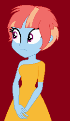 Size: 158x272 | Tagged: safe, artist:furrydiva, windy whistles, equestria girls, g4, alternate clothes, clothes, dress, equestria girls-ified