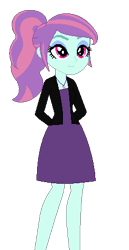 Size: 240x464 | Tagged: safe, artist:furrydiva, sunny flare, equestria girls, g4, alternate clothes, alternate hairstyle, base used, simple background, transparent background