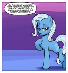 Size: 615x659 | Tagged: safe, artist:pencils, edit, editor:i-shooped-a-pwny, trixie, pony, unicorn, comic:marble mare manquee, g4, dialogue, female, mare, open mouth, speech bubble