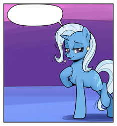Size: 615x659 | Tagged: safe, artist:pencils, edit, editor:i-shooped-a-pwny, trixie, pony, unicorn, comic:marble mare manquee, g4, dialogue, exploitable, exploitable trixie, female, mare, open mouth, speech bubble