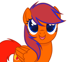 Size: 1024x891 | Tagged: safe, artist:alfury, oc, oc only, pegasus, pony, female, mare, simple background, solo, transparent background