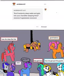 Size: 1280x1531 | Tagged: source needed, safe, artist:ask-luciavampire, oc, alicorn, earth pony, pegasus, pony, unicorn, tumblr:ask-the-society-royals, ask, tumblr