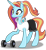 Size: 2294x2501 | Tagged: safe, artist:anime-equestria, sassy saddles, pony, unicorn, g4, alternate hairstyle, clothes, eyeshadow, female, happy, headphones, high res, horn, makeup, mare, ponytail, shorts, simple background, smiling, solo, transparent background, vector, weights