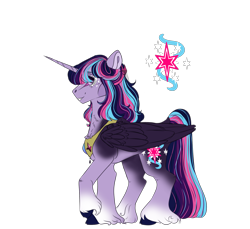 Size: 1480x1356 | Tagged: safe, artist:kiwigoat-art, twilight sparkle, alicorn, pony, g4, female, redesign, simple background, solo, transparent background, twilight sparkle (alicorn), unshorn fetlocks