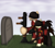 Size: 2550x2240 | Tagged: safe, artist:99999999000, oc, oc:cwe, earth pony, pony, unicorn, coronavirus, covid-19, direct hit, grave, gun, high res, in memoriam, ponified, rest in peace, rick may, rocket launcher, sad, shotgun, soldier, soldier (tf2), team fortress 2, valve software, weapon