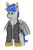 Size: 1713x2581 | Tagged: safe, artist:summerium, oc, oc only, oc:shade stride, bat pony, pony, bat wings, clothes, ear fluff, fangs, front view, jacket, male, sierra nevada, simple background, solo, transparent background, wings