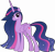 Size: 4197x4000 | Tagged: safe, alternate version, artist:melisareb, twilight sparkle, alicorn, pony, g4, the last problem, .svg available, absurd resolution, female, inkscape, looking at you, mare, missing accessory, older, older twilight, older twilight sparkle (alicorn), princess twilight 2.0, simple background, solo, transparent background, twilight sparkle (alicorn), ultimate twilight, vector