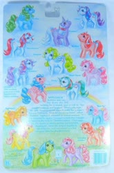 Size: 486x738 | Tagged: safe, photographer:stormy31685, applejack (g1), bow tie (g1), cherries jubilee, firefly, glory, gusty, heart throb, lickety-split, medley, moondancer (g1), posey, powder, skyflier, sparkler (g1), surprise, tootsie, pony, g1, official, adoraflier, adoraprise, backcard, barcode, blurry, blushing, bow, cherries cuteilee, cute, diatoots, flyabetes, g1 dancerbetes, g1 jackabetes, g1 licketybetes, glorybetes, gustybetes, heartthrobetes, implied bubbles, medleybetes, poseybetes, powderbetes, silly, silly pony, sparklerdorable, story, tail bow, tieabetes, who's a silly pony