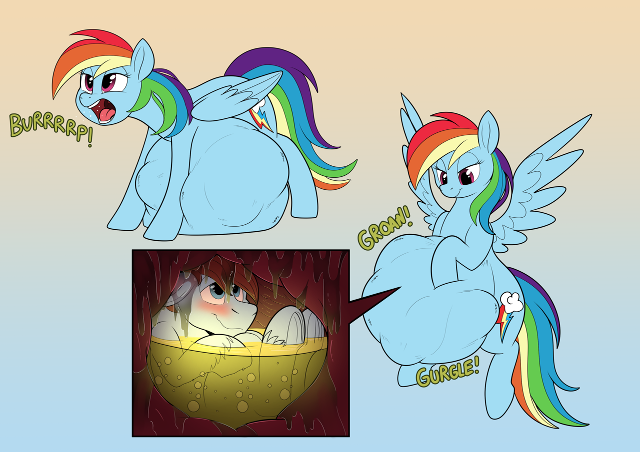 Rainbow dash vore