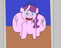 Size: 1576x1256 | Tagged: safe, artist:coltfan97, diamond tiara, g4, 1000 hours in ms paint, both cutie marks, huge butt, impossibly large butt, large butt, previews