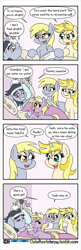 Size: 1280x3967 | Tagged: safe, artist:outofworkderpy, dinky hooves, oc, oc:evening doo, oc:morning doo, pony, unicorn, friendship is magic, g4, brony, christomancer, comic, comic strip, evening doo, family matters, female, filly, foal, male, mare, morning doo, out of work derpy, outofworkderpy, stallion