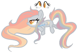 Size: 735x503 | Tagged: safe, artist:skulifuck, oc, oc only, pegasus, pony, base used, eye, eyelashes, female, filly, magical lesbian spawn, magical threesome spawn, mare, multiple parents, offspring, parent:derpy hooves, parent:fluttershy, parent:rainbow dash, parents:derpydash, parents:derpyshy, parents:flutterdash, parents:flutterderpydash, simple background, solo, transparent background