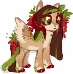 Size: 1112x1129 | Tagged: safe, artist:helemaranth, oc, oc only, oc:helemaranth, pony, horns, solo