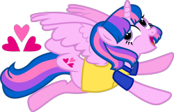Size: 6177x4000 | Tagged: safe, alternate version, artist:melisareb, oc, oc only, oc:hsu amity, alicorn, pony, .svg available, absurd resolution, base used, clothes, cute, cutie mark, female, flying, mare, ocbetes, simple background, solo, transparent background, vector, wings