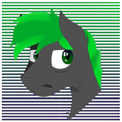 Size: 2000x2000 | Tagged: safe, artist:velvet rose, oc, oc only, oc:bytewave, pony, frown, high res, male, simple background, solo, tired, transparent background