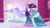 Size: 1280x720 | Tagged: safe, screencap, twilight sparkle, alicorn, pony, a-dressing memories, g4, my little pony: friendship is forever, 9now, clothes, coronation dress, dress, female, mare, nine network, second coronation dress, twilight sparkle (alicorn)