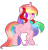 Size: 1349x1399 | Tagged: safe, artist:meimisuki, artist:snowshy16, oc, oc only, oc:rainbow swift, alicorn, pony, base used, female, mare, simple background, solo, transparent background