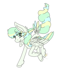 Size: 1145x1228 | Tagged: safe, artist:midnightfire1222, vapor trail, pegasus, pony, g4, female, simple background, solo, transparent background