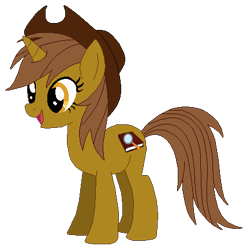 Size: 428x434 | Tagged: safe, artist:optimusv42, oc, oc only, oc:detective crime wave, pony, unicorn, detective, friendship troopers, investigator, my little pony friendship troopers, private eye, simple background, solo, transparent background