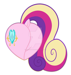 Size: 1600x1675 | Tagged: safe, artist:thehaywaiianhorse, princess cadance, alicorn, pony, g4, butt, butt only, cutie mark, deviantart watermark, dock, featureless crotch, female, heart butt, lovebutt, mare, obtrusive watermark, plot, rear view, simple background, solo, tail, tail aside, transparent background, watermark