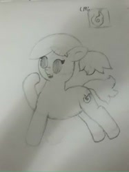 Size: 768x1025 | Tagged: safe, oc, oc only, oc:sizzle, earth pony, pony, solo, traditional art