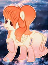 Size: 745x1000 | Tagged: safe, artist:snowshy16, oc, oc only, pegasus, pony, base used, female, mare, solo