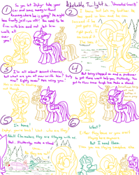 Size: 4779x6013 | Tagged: safe, artist:adorkabletwilightandfriends, fluttershy, moondancer, twilight sparkle, oc, oc:colin, oc:murphy, alicorn, earth pony, pegasus, pony, unicorn, comic:adorkable twilight and friends, g4, adorkable, adorkable twilight, brother, car, clothes, comic, cute, dork, female, friendship, glasses, honda fit, kicked out, life lessons, male, mooch, pointing, returning, sad, siblings, sister, sitting, standing up for themselves, strength, sweater, tough love, twilight sparkle (alicorn), wings