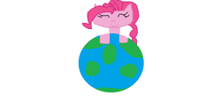 Size: 1188x518 | Tagged: safe, artist:1126jewel5, pinkie pie, g4, earth, earth day