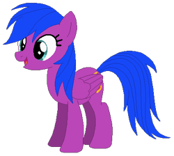 Size: 422x378 | Tagged: safe, artist:optimusv42, oc, oc only, oc:firefly, pegasus, pony, cousin, fan version, friendship troopers, my little pony friendship troopers, simple background, solo, transparent background
