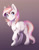 Size: 1155x1470 | Tagged: safe, artist:silfoe, oc, oc only, oc:manifest harmony, earth pony, pony, gradient background, raised hoof, solo