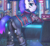 Size: 3792x3471 | Tagged: safe, artist:legionsunite, oc, oc only, oc:magenta pulse, pony, unicorn, butt, city, cityscape, clothes, cyberpunk, dock, female, high res, jacket, looking at you, looking back, looking back at you, mare, neon, night, plot, rain, ripped pants, scar, solo