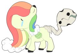 Size: 514x358 | Tagged: safe, artist:skulifuck, oc, oc only, monster pony, original species, piranha plant pony, plant pony, augmented tail, base used, bone, colored hooves, crying, multicolored hair, plant, rainbow hair, simple background, skeleton, transparent background, wings