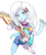 Size: 1129x1330 | Tagged: safe, artist:ceitama, trixie, equestria girls, g4, camp everfree outfits, electric guitar, female, guitar, guitar pick, musical instrument, solo, stratocaster