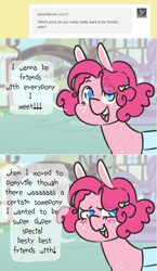 Size: 711x1225 | Tagged: safe, artist:ask-pinkie-polkadot-pie, pinkie pie, earth pony, pony, tumblr:ask-pinkie-polkadot-pie, g4, female, solo