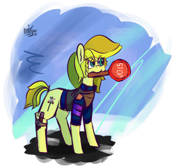 Size: 1388x1325 | Tagged: safe, artist:mjsw, oc, oc only, pony, female, mare, police officer, simple background, sketch, solo, stop sign, transparent background