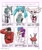 Size: 2500x2988 | Tagged: safe, artist:flutterthrash, queen novo, arachnid, demon, hippogriff, human, spider, undead, wolf, anthro, g4, my little pony: the movie, angel dust (hazbin hotel), beastars, bowtie, clothes, crossover, female, femboy, grin, hatsune miku, hazbin hotel, hellaverse, helmet, heterochromia, high res, hollow knight, hornet (hollow knight), legosi (beastars), male, necktie, salute, sinner demon, six fanarts, smiling, soldier, soldier (tf2), spider demon, team fortress 2, that's entertainment, vocaloid