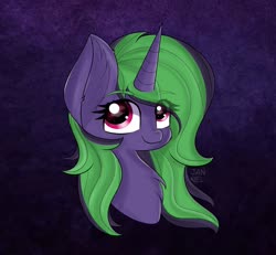 Size: 2337x2160 | Tagged: safe, artist:janelearts, oc, oc only, pony, unicorn, bust, commission, female, high res, mare, solo