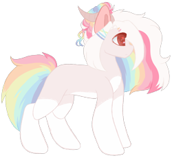 Size: 2842x2616 | Tagged: safe, artist:cookiedoart, oc, oc only, oc:breu, earth pony, pony, female, high res, horns, simple background, solo, transparent background