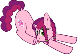 Size: 3699x2571 | Tagged: safe, artist:poniidesu, oc, oc only, oc:marker pony, pony, unicorn, 4chan, cute, frog (hoof), high res, licking, simple background, solo, tongue out, transparent background, underhoof