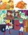 Size: 746x937 | Tagged: artist needed, useless source url, safe, edit, edited screencap, screencap, braeburn, little strongheart, sandbar, yona, bison, buffalo, earth pony, pony, yak, g4, over a barrel, she's all yak, the last problem, 60s spider-man, bovine, bow, cloven hooves, coincidence, counterparts, cowboy hat, equine, female, hair bow, hat, headdress, implied snu snu, interspecies, male, meme, monkey swings, older, older braeburn, older little strongheart, older sandbar, older yona, ship:braeheart, ship:yonabar, shipping, similarities, spider-man, spider-man points at spider-man, stallion, straight, this ended in snu snu