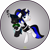 Size: 5000x5000 | Tagged: safe, artist:lakword, oc, oc:coldlight bluestar, oc:flik, changeling, pony, unicorn, clothes, cute, dancing, hug, latex, male, pair, silly, size difference, sleepy, smaller male, standing, tuxedo