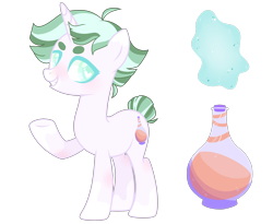 Size: 2786x2280 | Tagged: safe, artist:youkastray, oc, oc only, oc:larimar, pony, unicorn, high res, magical lesbian spawn, male, offspring, parent:marble pie, parent:trixie, simple background, solo, stallion, transparent background