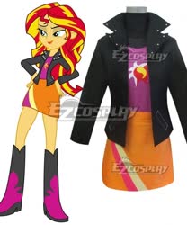 Size: 500x600 | Tagged: safe, sunset shimmer, equestria girls, g4, clothes, ezcosplay, watermark