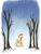 Size: 1224x1617 | Tagged: safe, artist:ravistdash, applejack, earth pony, pony, ^, hat, hatless, looking up, missing accessory, snow, solo, winter
