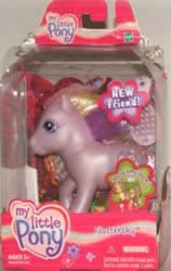 Size: 259x410 | Tagged: safe, photographer:collector1, fluttershy (g3), g3, brush, irl, packaging, photo, rainbow celebration ponies, toy